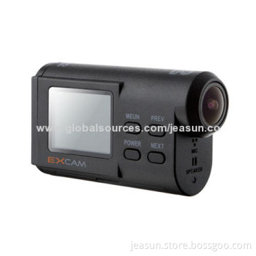 Sport Helmet Camera Full 1,080p 170 Degree View Angle with Bidirectional Feedback Remote controller
